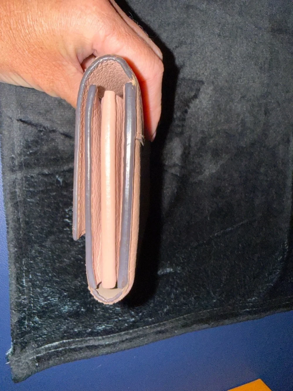 Louis Vuitton Pink Leather Chain Wallet Full Set with Box - Picture 6 of 14